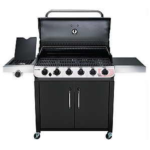 גריל גז 6 מבערים שחור Classic מבית Char-Broil גריל גז 6 מבערים שחור Classic מבית Char-Broil