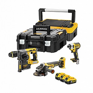 סט אימפקט, פטישון ומשחזת DCK305P3T ,5.0Ah 18V, DEWALLT סט אימפקט, פטישון ומשחזת DCK305P3T ,5.0Ah 18V, DEWALLT