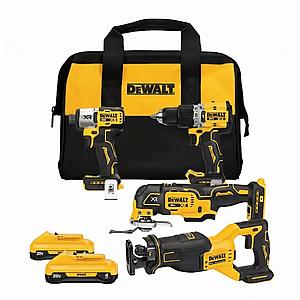 קיט כלי עבודה DEWALT DCK411Q2 20V MAX 4-TOOL E קומבו מבצעי דיוולט קיט כלי עבודה DEWALT DCK411Q2 20V MAX 4-TOOL E קומבו מבצעי דיוולט