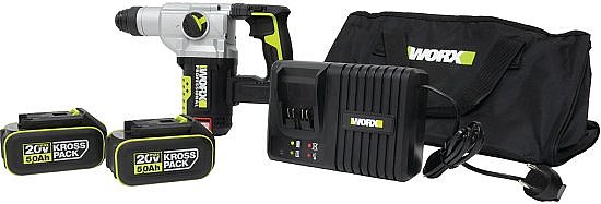 �� ������ 20V ���� 26 �� + ��� ������ 5A, ���� ���� �� Worx 20V WU389.4 �����