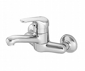 ברז מהקיר, 302814, חמת, פיה קצרה מסתובבת ברז מהקיר, 302814, חמת, פיה קצרה מסתובבת