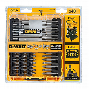 סט אביזרים משולב דגם DT70702 מבית DEWALT סט אביזרים משולב דגם DT70702 מבית DEWALT