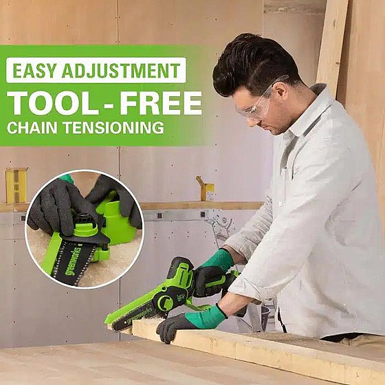 ���� ����� ���� ���� ������ ��� 10 �"� (��� ����) GREENWORKS 99543-1 24V