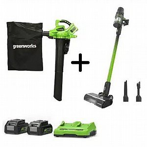 ��� Double VAC 48V+24V + ��� ������ 4 ���� ����� ���� ���� GREENWORKS 99718-3