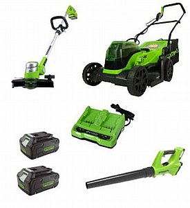 ��� HOMEY - ����� ��� 48V, ���� ����� 24V ����� ���� + 2 ������ 4 ���� GREENWORKS